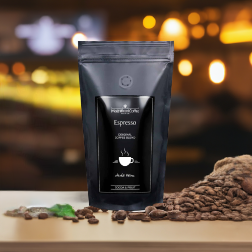 Kawa-ziarnista ESPRESSO ORIGINAL BLEND z tłem