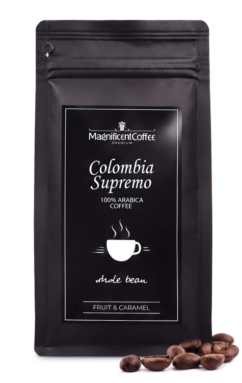 Colombia Supremo – kawa ziarnista Kolumbia 100% Arabica