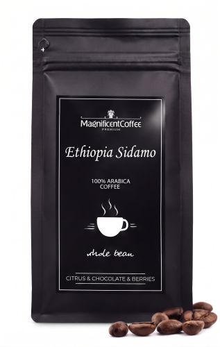 Ethiopia Sidamo – kawa ziarnista Etiopia 100% Arabica