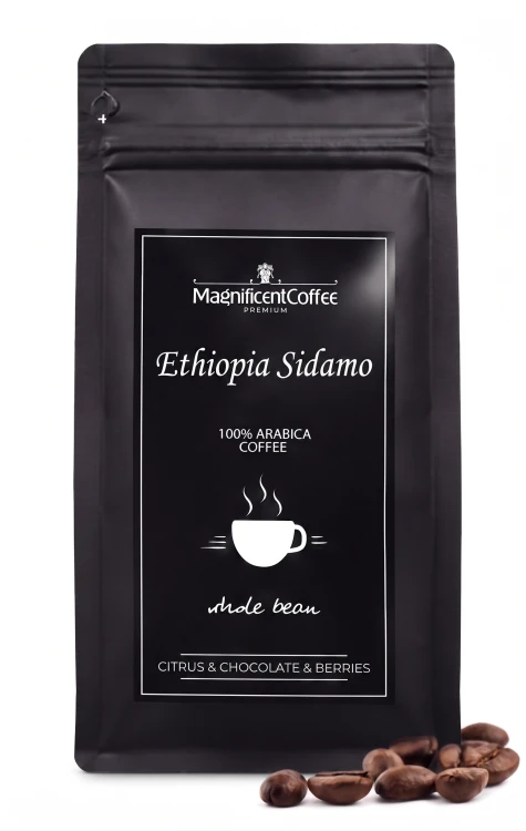 Ethiopia Sidamo – kawa ziarnista Etiopia 100% Arabica