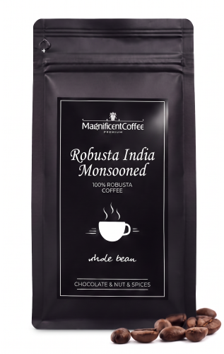 Robusta India Monsooned – kawa ziarnista Indie 100% Robusta