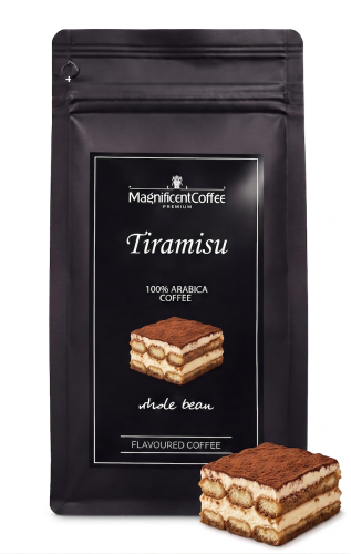 Kawa smakowa mielona Tiramisu 100% Arabica