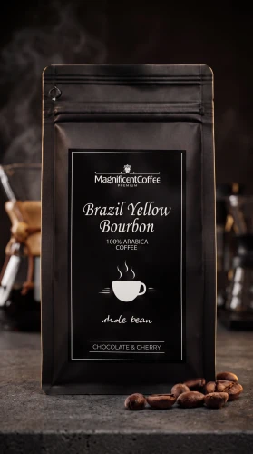 Brazil Yellow Bourbon – kawa ziarnista Brazylia 100% Arabica – zdjęcie produktu