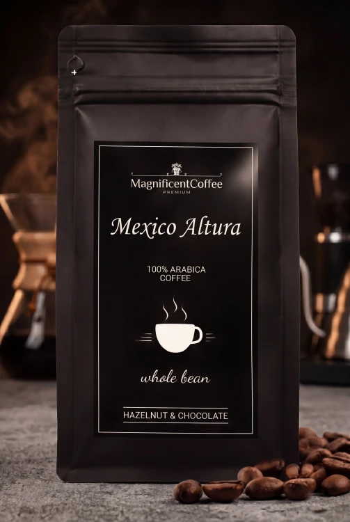 Mexico Altura – kawa ziarnista Meksyk 100% Arabica – zdjęcie produktu