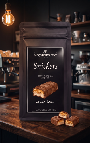 Snickers – kawa smakowa ziarnista Snickers 100% Arabica