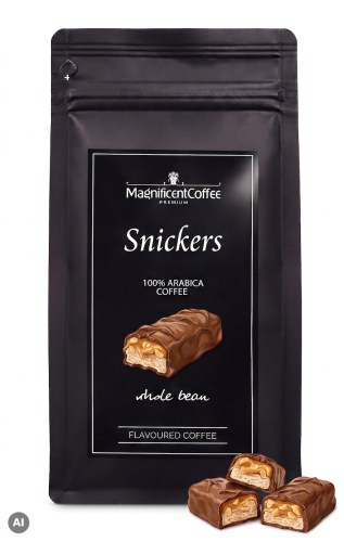 Kawa smakowa mielona Snickers 100% Arabica