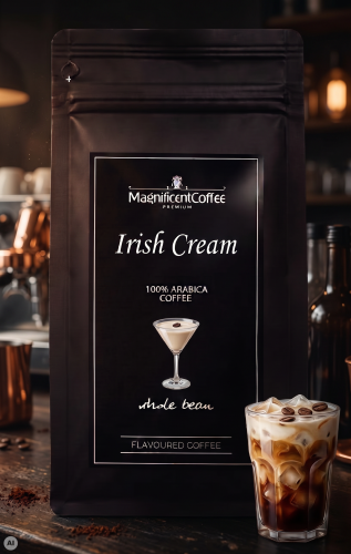 Irish Cream – kawa smakowa ziarnista 100% Arabica