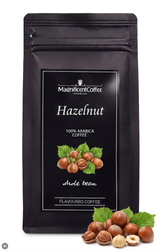 Kawa smakowa mielona orzech laskowy 100% Arabica