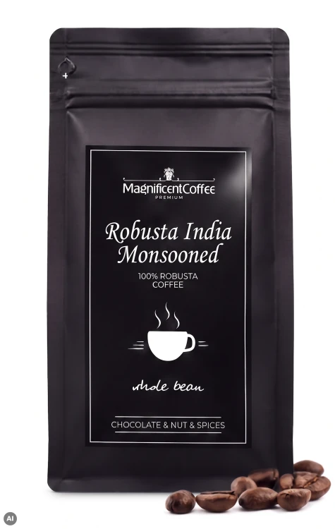 Robusta India Monsooned – kawa ziarnista Indie 100% Robusta