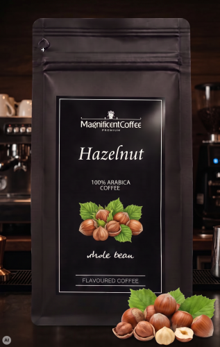 Hazelnut – kawa smakowa ziarnista Orzech Laskowy 100% Arabica