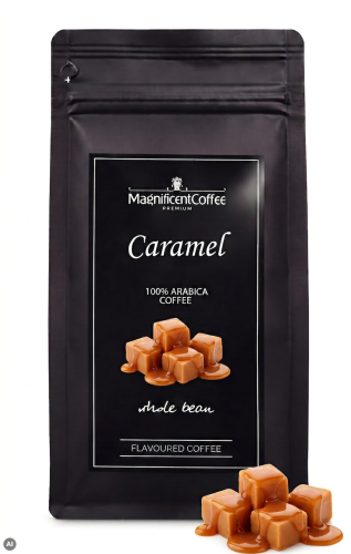 Kawa smakowa ziarnista karmelowa 100% Arabica