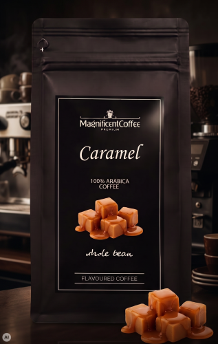 Caramel – kawa smakowa ziarnista Karmel 100% Arabica