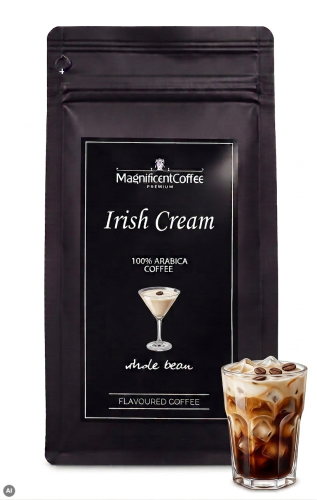 Kawa smakowa ziarnista Irish Cream 100% Arabica