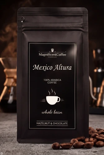 Mexico Altura – kawa ziarnista Meksyk 100% Arabica – zdjęcie produktu