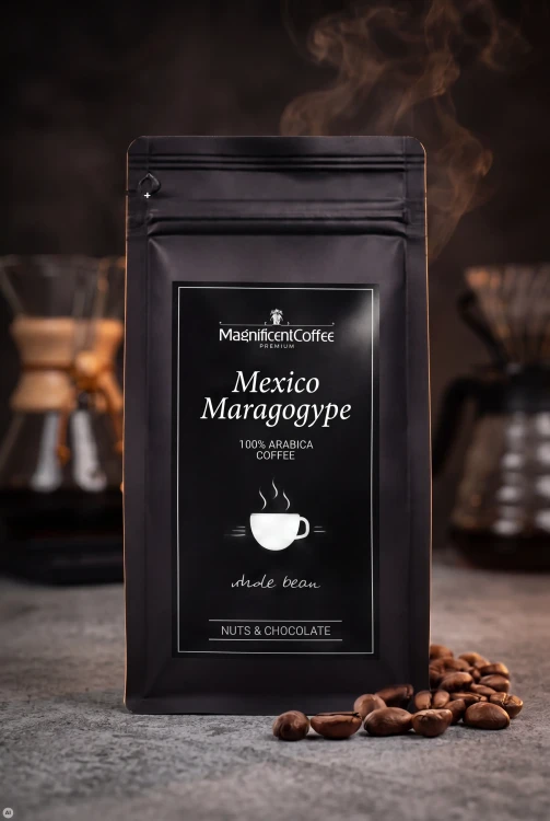 Mexico Maragogype – kawa ziarnista Meksyk 100% Arabica – zdjęcie produktu
