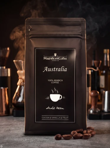 Australia – kawa ziarnista Australia 100% Arabica – zdjęcie produktu