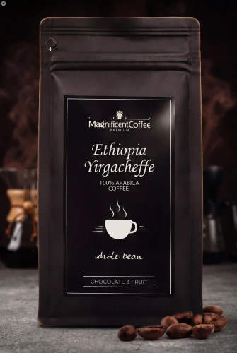 Ethiopia Yirgacheffe – kawa ziarnista Etiopia 100% Arabica – zdjęcie produktu