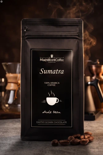 Sumatra – kawa ziarnista Sumatra 100% Arabica – zdjęcie produktu