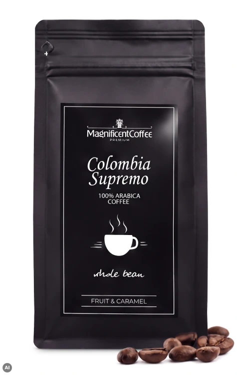 Colombia Supremo – kawa ziarnista Kolumbia 100% Arabica