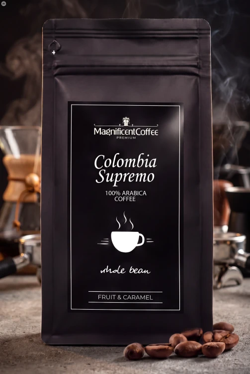 Colombia Supremo – kawa ziarnista Kolumbia 100% Arabica – zdjęcie produktu