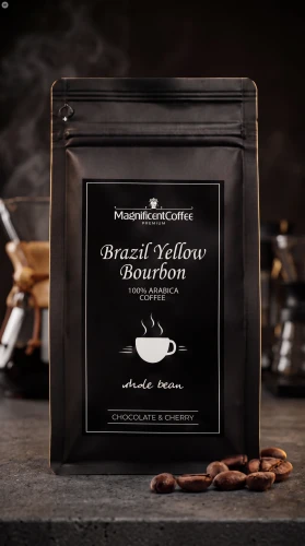 Brazil Yellow Bourbon – kawa ziarnista Brazylia 100% Arabica – zdjęcie produktu