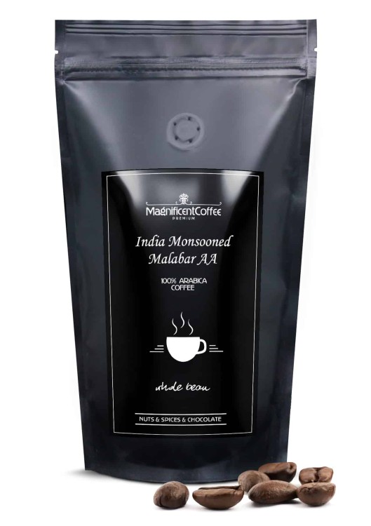 Kawa ziarnista INDIA MONSOONED MALABAR AA 100% Arabica