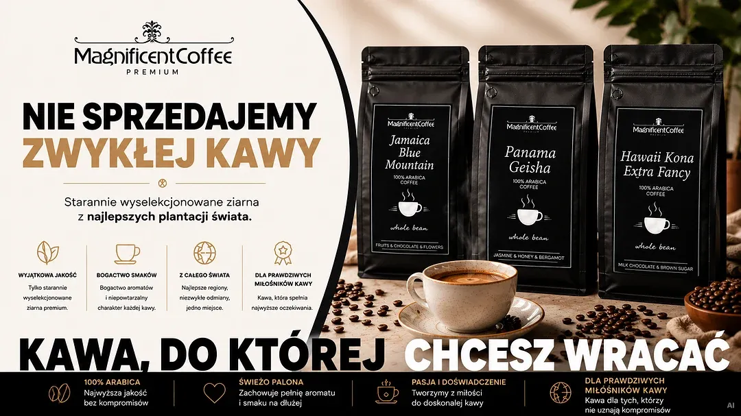 Kawa do której chcesz wracać Magnificent Coffee